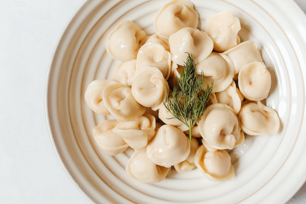 Пельмені три м’яса українська кухня Leleka